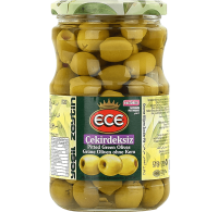 merkanto product МАСЛИНИ ЕСЕ ЗЕЛЕНИ БЕЗ КОСТИЛКА 720 ГР. БУРКАН image 